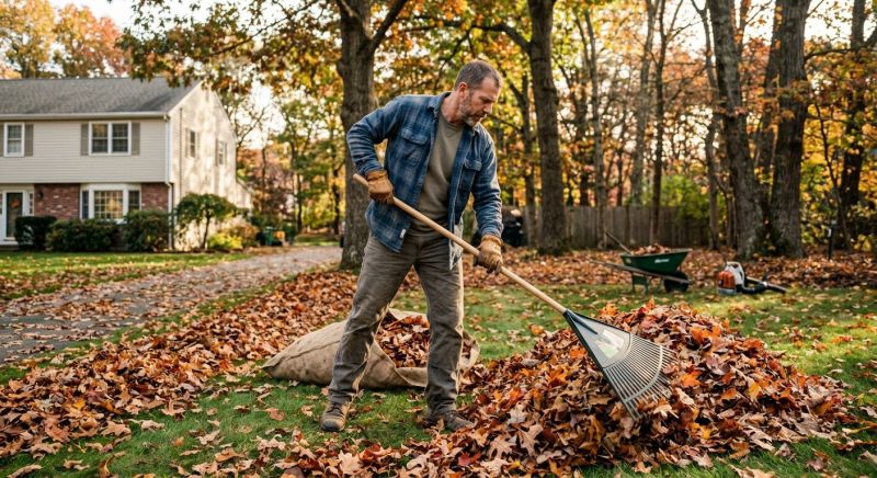 Leaf Raking Service in Honolulu, HI